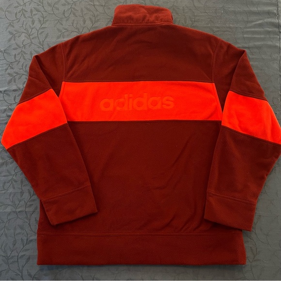 Adidas Fleece sweater Red - Picture 4 of 6
